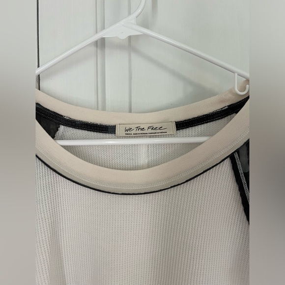 Free People Bright Side Thermal Top Snow Size Small - Picture 14 of 16